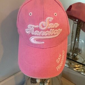 Pink San Francisco Baseball Cap NWOT